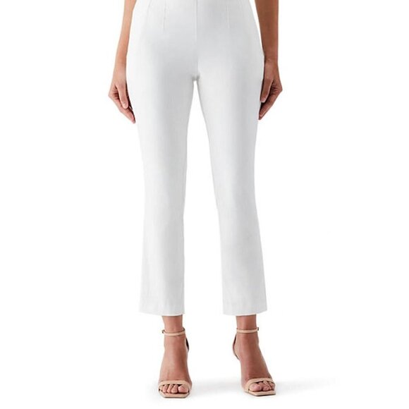 Rafaela stretch ankle pants. Star White Color NWT - Picture 4 of 9